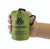 Emergency Sleeping Bag Survival Bivy Sack Use as Emergency Blanket Lightweight Survival Gear for Outdoor Hiking Camping Keep Warm after Earthquakes, Hurricanes and Other Disasters