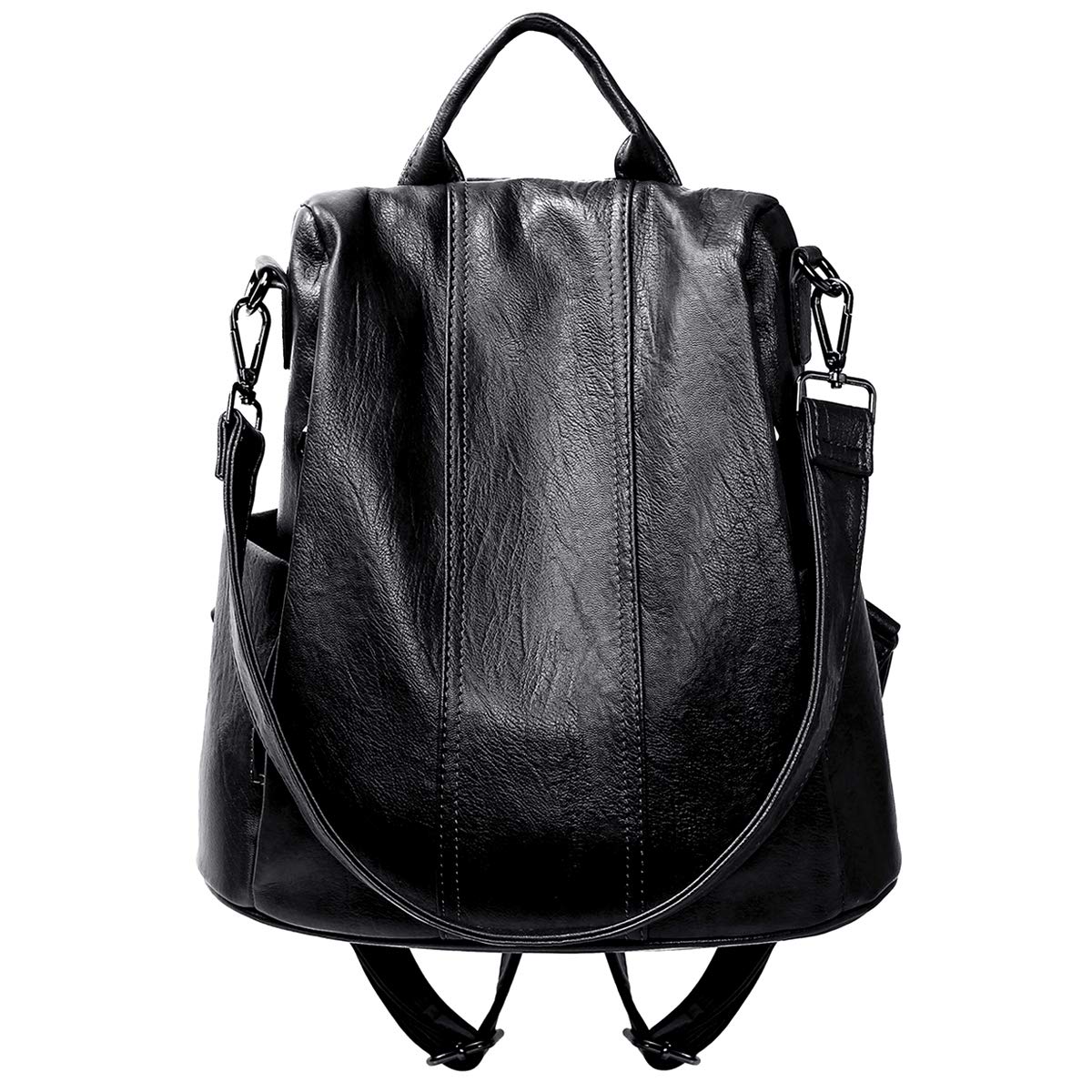Women’s PU Leather Anti-Theft Travel Backpack