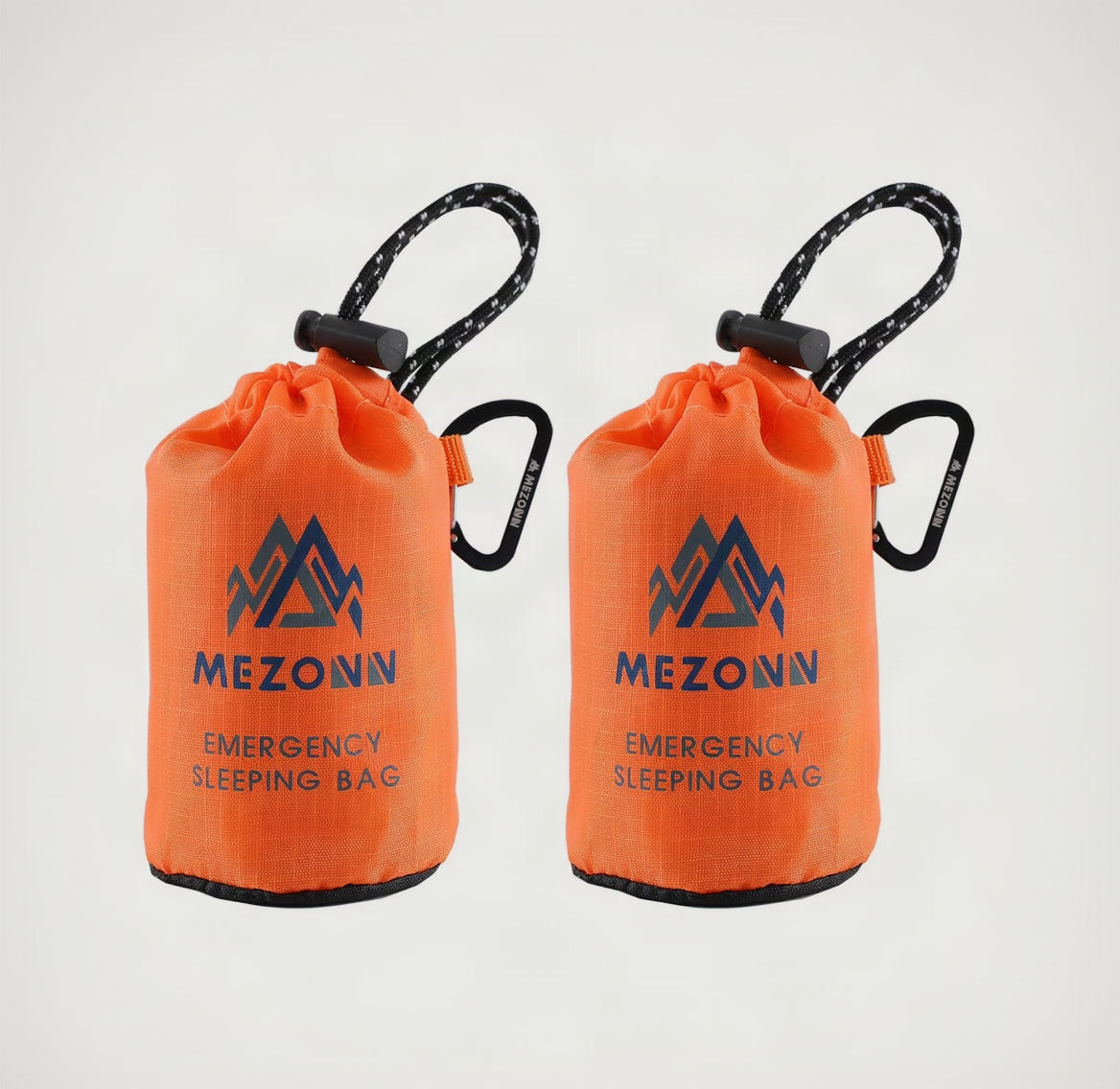 Emergency Sleeping Bag Survival Bivy Sack Use as Emergency Blanket Lightweight Survival Gear for Outdoor Hiking Camping Keep Warm after Earthquakes, Hurricanes and Other Disasters