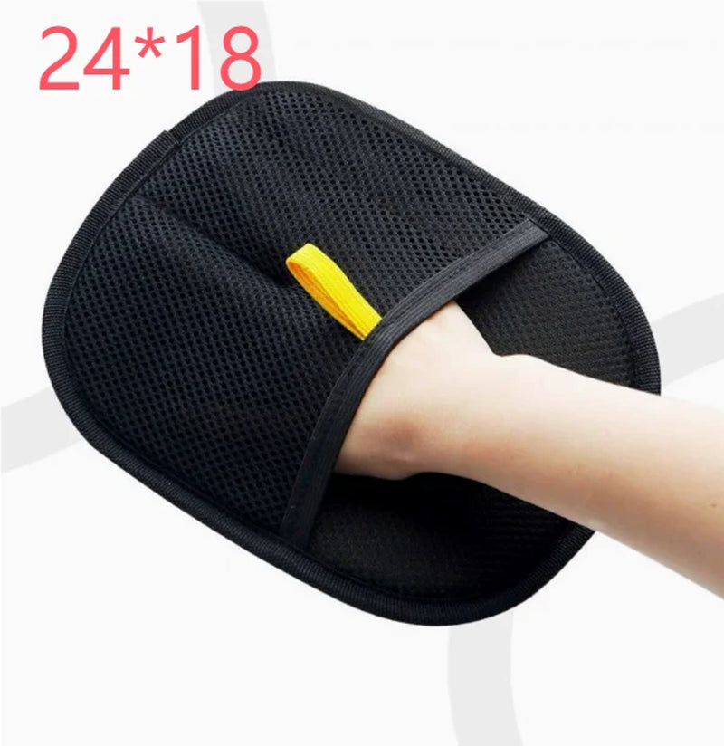 Pet Hair Remover Mitt Pet Hair Remover Gloves Deshedding Brush Glove for Dog Cat Rabbit with Long Short Curly Hair