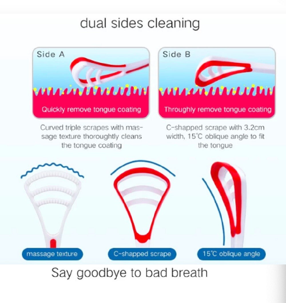 Tongue Scraper – Reusable Oral Cleaning Tool