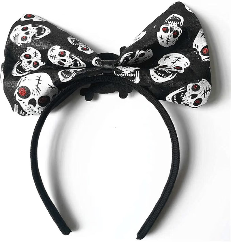 Halloween Skeleton Headband, Lightweight Creative Party Headpiece for Cosplay & Celebrations