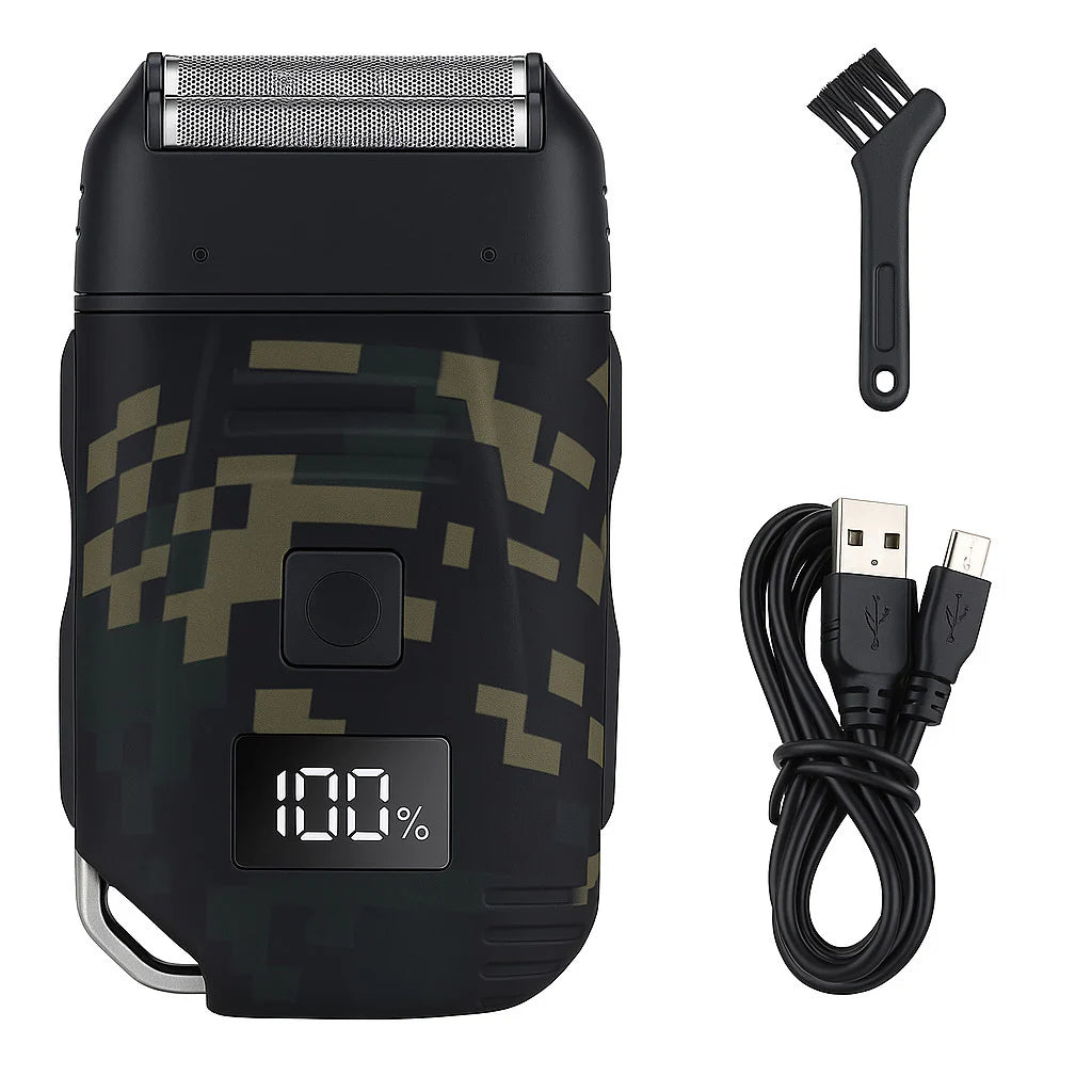 Mens USB Electric Shaver Trimmer Razor Rechargeable Hair Beard Shaving Machine