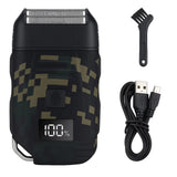 Mens USB Electric Shaver Trimmer Razor Rechargeable Hair Beard Shaving Machine