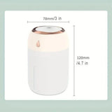 USB Personal Desktop Humidifier for Bedroom Travel Office Home