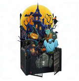 Pop up Halloween Card, Halloween Gifts for Kids Friends Cat Lovers
