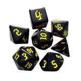 Resin 3D Skeleton Face Gaming Dice Gothic Style 5 Pieces Halloween Skull Dice Scary Novelty Dice Table Decoration for Club Pub