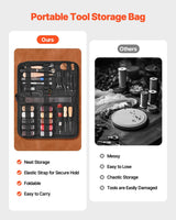 Leather Working Tools Kit, 38 PCS Leather Craft Tools with Portable Canvas Storage Bag, Engraving Punching Sewing Stamping Cutting Tools, Ideal for Beginners DIY Enthusiasts and Professionals