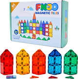 Magnetic Tiles, 100PCS STEM Building Blocks Toy Set for Kids