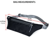 Xgear Fitness Waterproof Fanny Pack for Running and Travel