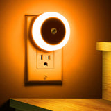 LED Night Lights Plug into Wall [4 Pack] Plug in Night Light Warm