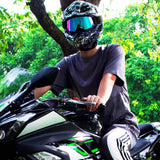 Dirt Bike ATV Goggles-Motorcycle Offroad Riding Helmet Motocross