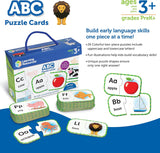 ABC Puzzle Cards, Kindergarten Readiness, Self Correcting Puzzles, Alphabet Learning Games, Puzzles for Toddlers, Ages 3+