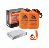 Emergency Sleeping Bag Survival Bivy Sack Use as Emergency Blanket Lightweight Survival Gear for Outdoor Hiking Camping Keep Warm after Earthquakes, Hurricanes and Other Disasters