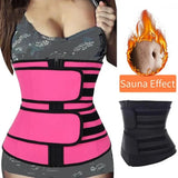 Women Waist Trainer Cincher Corset Tummy Control Workout Sweat Band Slimmer Belly Belt Weight Loss Sports Girdle