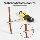 68Pc Tire Repair Kit DIY Flat Tire Repair Car Truck Motorcycle Home Plug Patch