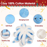 Octopus Plush Toy, Cute Stuffed Animal in 5 Colors 4 Sizes for Gift