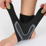 Ankle Brace Support Compression Sleeve Plantar Fasciitis Pain Relief Foot Wrap