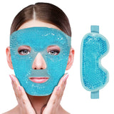 Gel Cooling Face & Eye Mask – Hot & Cold Therapy Pack