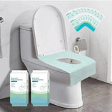 Disposable Toilet Seat Covers, Travel Size, 20 Pack, Gentle Toilet Seat Protectors for Home, Bathroom, Hotel, Salon, Adults and Kids
