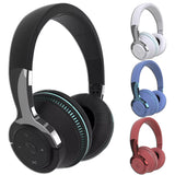 Wireless Bluetooth 5.1 Headphones over Ear LED Headset Stereo Noise Cancelling