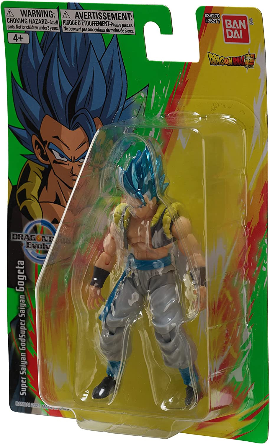 - Dragon Ball Super - Super Saiyan Blue Gogeta, Dragon Ball Evolve 5" Action Figure