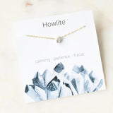Stone Charm Necklace for Women — Raw Natural Gemstone Pendant