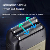 Mens USB Electric Shaver Trimmer Razor Rechargeable Hair Beard Shaving Machine