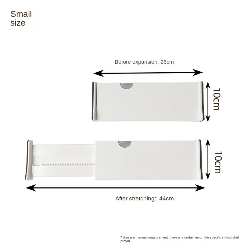 Adjustable Drawer Divider – Expandable Drawer Organizer for Kitchen, Bedroom, Closet & Office Storage