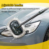 Telescopic Car Wash Mop – Long Handle Cleaning Brush