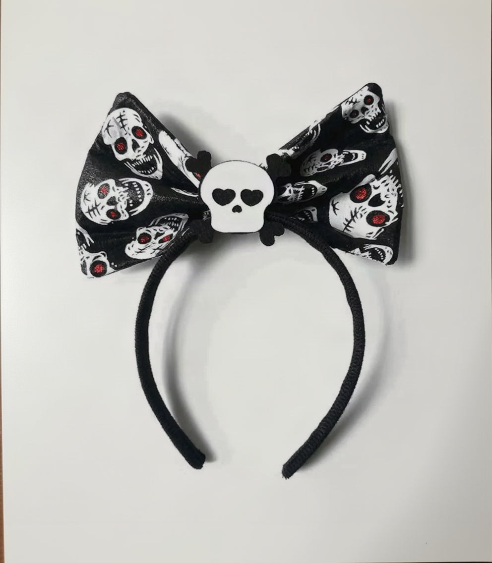 Halloween Skeleton Headband, Lightweight Creative Party Headpiece for Cosplay & Celebrations