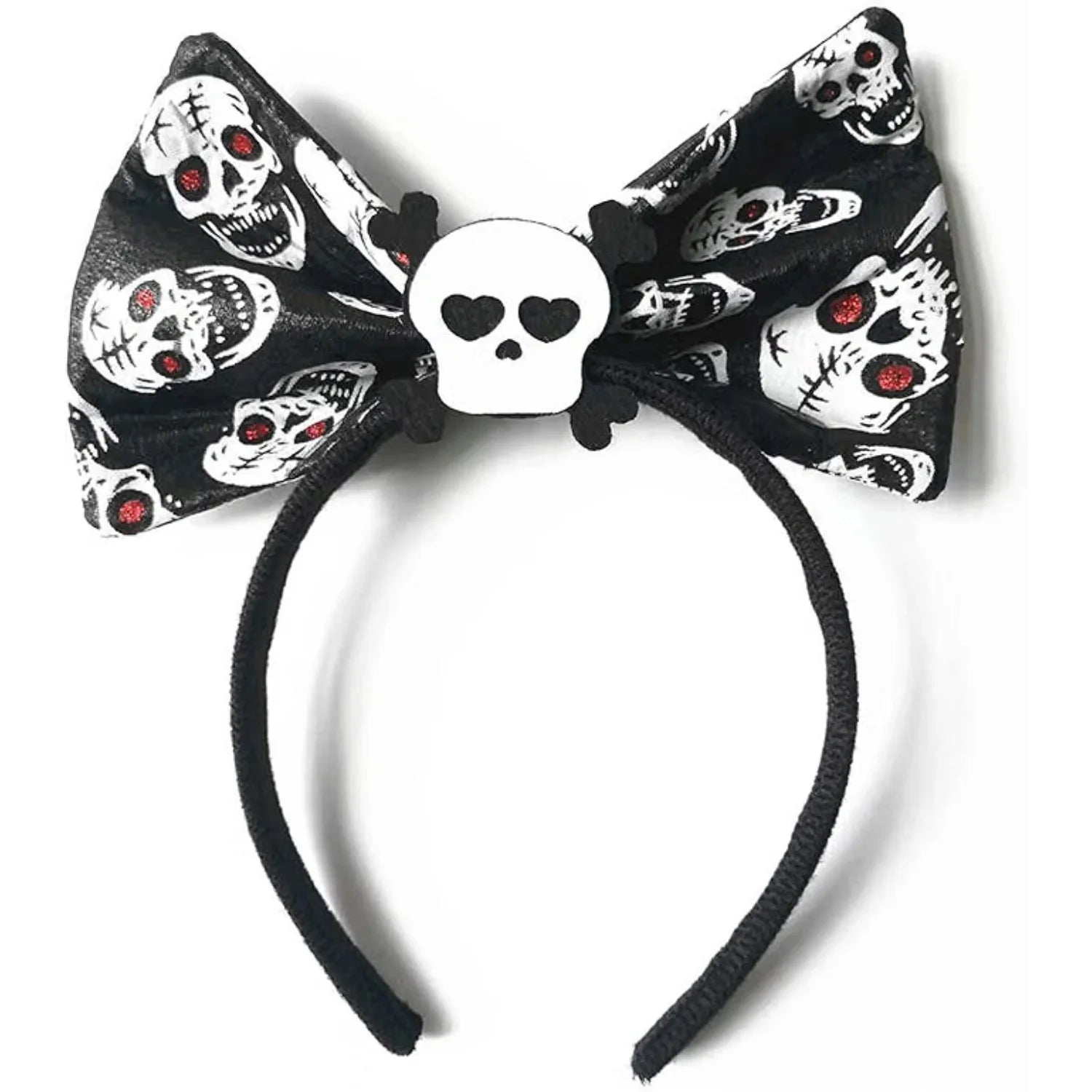 Halloween Skeleton Headband, Lightweight Creative Party Headpiece for Cosplay & Celebrations