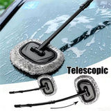 Telescopic Car Wash Mop – Long Handle Cleaning Brush