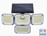 Cross-Border New Smart Induction Outdoor Lighting Solar Garden Light Wall Lamp Gate Garden Waterproof and Energy-Saving