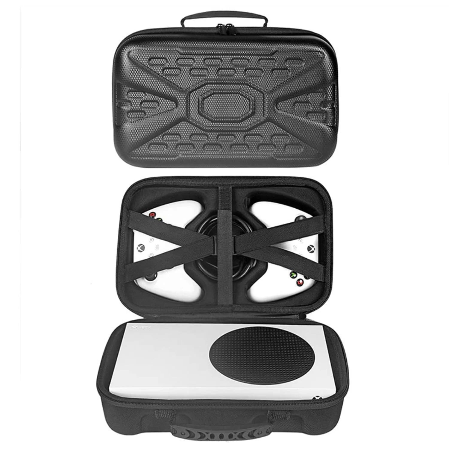 Shockproof EVA Hard Shell Carrying Case Waterproof Travel Storage Bag for Wireless Game Controllers