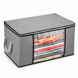 2Pcs 90L Large Foldable Clothes Storage Bags