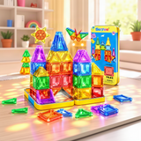 Mini Magnetic Tiles Travel Set – STEM Building Toy