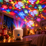 Rotating LED Ocean Wave Projector Night Light