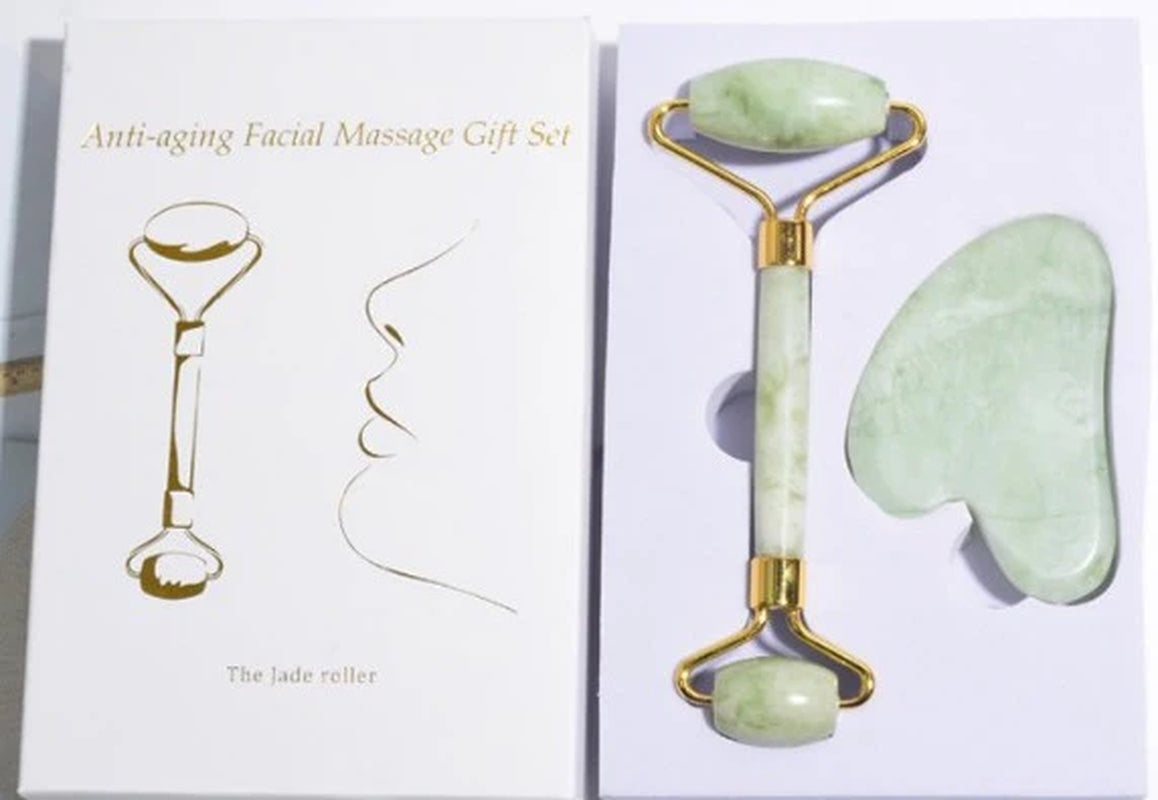 Jade Roller & Gua Sha Gift Set