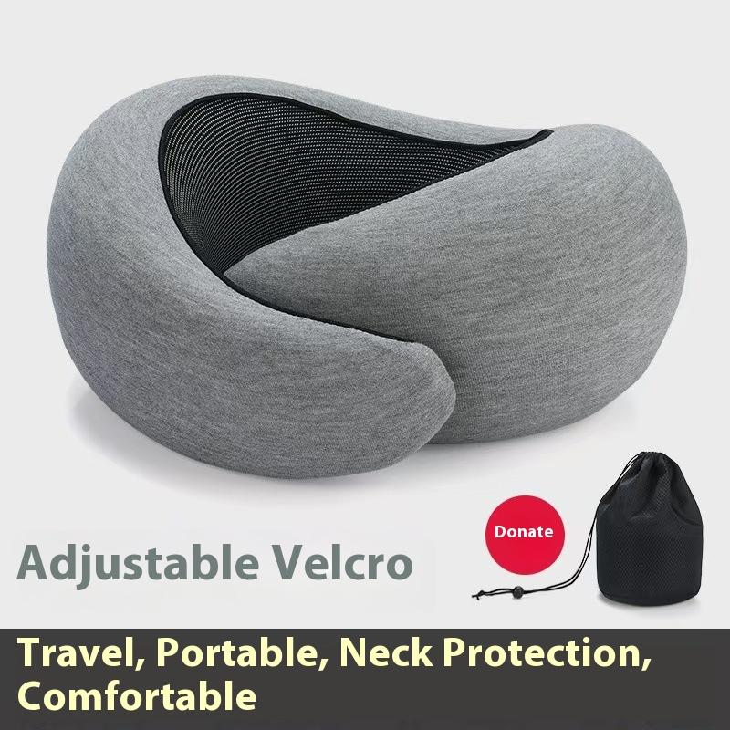 Memory Foam Neck Pillow | Travel Neck Support Pillow