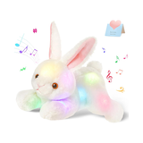 14-Inch Light-Up Musical Bunny Plush Toy – LED Stuffed Rabbit