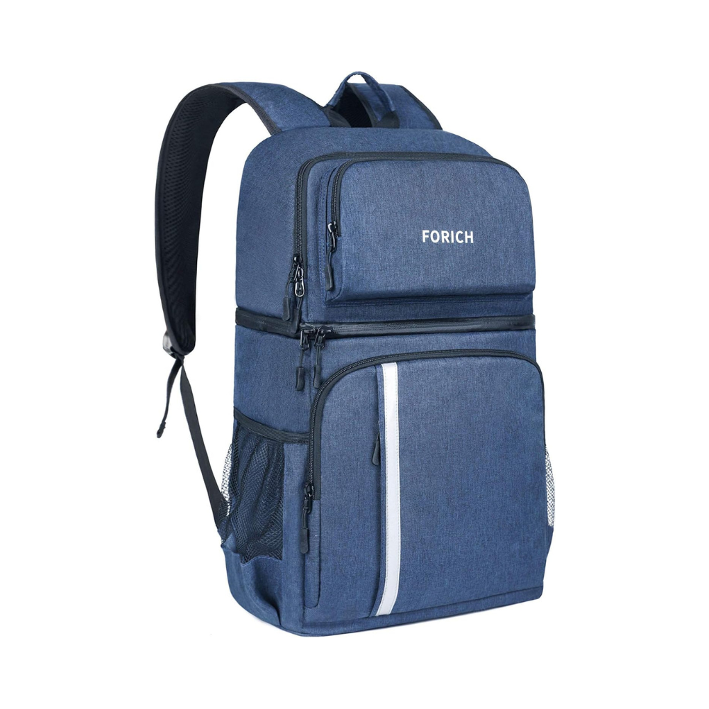 30-Can Insulated Cooler Backpack – Leakproof Waterproof Beach Cooler Bag