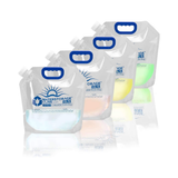 Collapsible Water Storage Bags – 1.3 Gallon Portable Containers, 4-Pack
