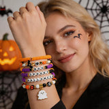 Halloween Party Favors - 6 Pack HALLOWEEN Bracelets