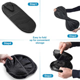 Collapsible Mesh Laundry Hamper – Foldable Pop-Up Basket