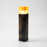 Minecraft Lamp | Pixel Fakkel Met Warm LED Licht