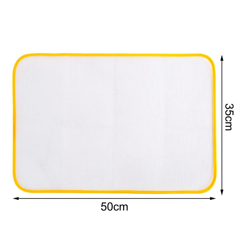 High Temperature Ironing Protection Pad Household Mesh Cloth Ironing Board Protective Insulation against Pressing Pads