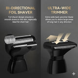 Long Handle Electric Back Shaver for Men Body Hair Removal Razor USB Recharge US