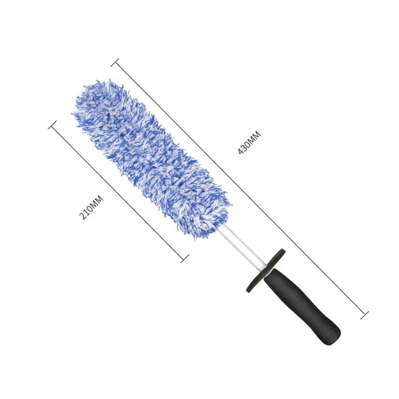 Car Wheel & Tire Cleaning Brush – Soft Bristle Alloy Wheel Cleaner