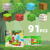 Magnetic Blocks, Magnet Blocks Sets,Education and Learning Toys for Kids, Magnetic Tiles Building Blocks for Children, Magnet Cubes for Boys & Girls, 91PCS